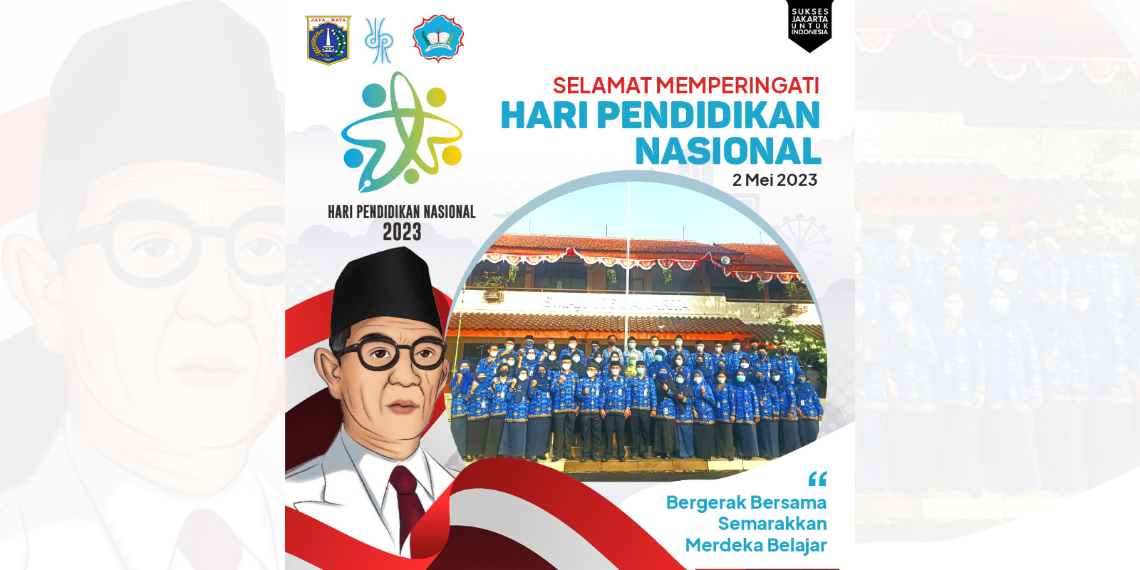 Upacara Hardiknas 2023