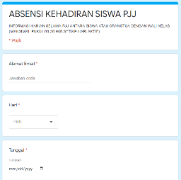 Link Absensi Siswa