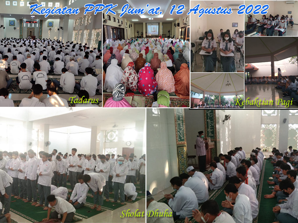 Kegiatan PPK Jumat, 12 Agustus 2022